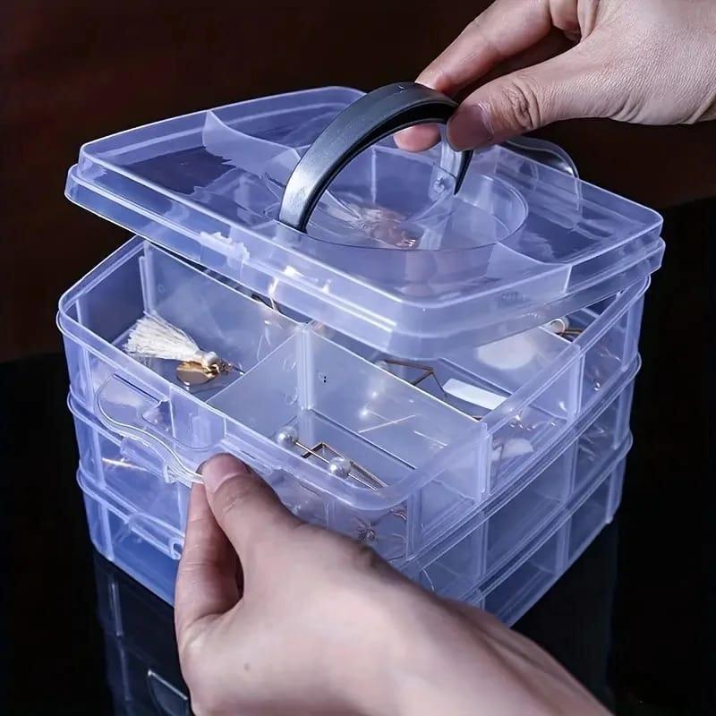 3 Layered Jewelry Organizer Box